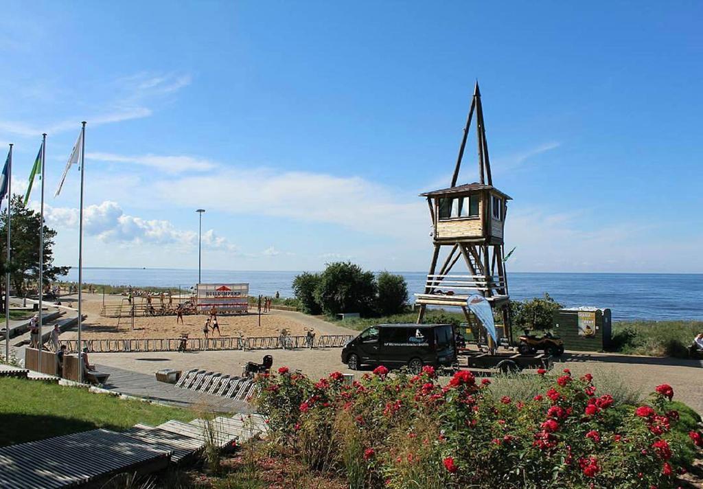 סאולקראסטי Krauklis Beach Apartments מראה חיצוני תמונה